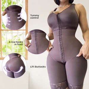 Modellante per il corpo di compressione Post Parto Fajas Colombianas Moldeadoras Para Mujer Shapewear per le <span class=keywords><strong>donne</strong></span> - Product Image 5