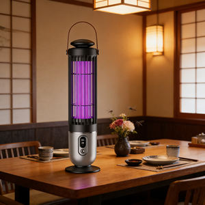 Lampe <span class=keywords><strong>anti</strong></span>-moustiques électrique certifiée EPA avec logo OEM, tue-mouches USB silencieux, piège à insectes pour intérieur et extérieur - Product Image 1