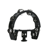 Tambourine Direct Manufacturers Selling Half-Moon Percussion Instrument Power Tambourine for Adults