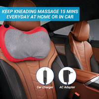 Masseur de cou Health&Health avec fonction musicale, à brancher pour la maison, le bureau et la voiture