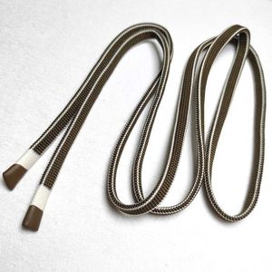 100% Braided Polyester Drawstring Cord Custom Hoodie <b>String</b> Aglet Metal Tip for Round Hoodie Pants & Shoes - Product Image 3