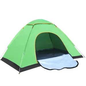 Factory Hot Sale Camping Zelt 2/4/6 Person Familien zelt Doppels chicht Outdoor Zelt Wasserdicht Wind dicht Anti-UV