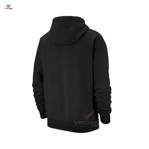 Sweat à capuche pour homme en coton lourd à motif uni brodé sur mesure vêtements de sport grande taille anti-rétrécissement anti-rides-tricoté - Product Image 6