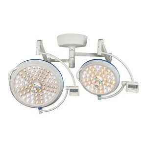 Medical Surgical Two Domes LED Shadowless Operating Lamp FL-700/500 Surgical Light For Hospital with Lamp Cap Mutual Control