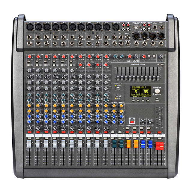Factory Top Rated 10 Channel Dj Professional Audio Digital Mixer Mixing Console