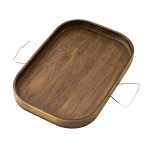 <b>Sofa</b> Armrest <b>Tray</b> Wooden Mini Table With Remote Holder For Couch Living Room Use - Product Image 5