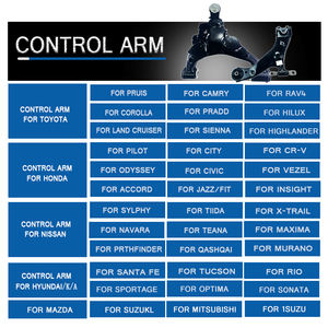 แขนควบคุมส่วนบนล่างสำหรับ <span class=keywords><strong>Mitsubishi</strong></span> <span class=keywords><strong>Galant</strong></span> <span class=keywords><strong>E55</strong></span> 1992-1996 MB912506โรงงานผู้ผลิต - Product Image 2