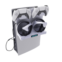 Support de support mural support de console de jeu pour ps5 & PS5 accessoires minces contrôleur support de casque de charge support de stockage