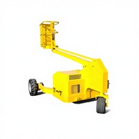 Élévateur à flèche Zoomye hydraulique pour vergers, moteur à essence, roulement à engrenages, équipement de cueillette de fruits 15000W