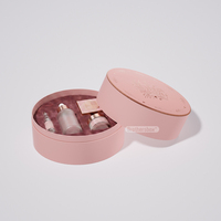 Cajas Personalizadas para Regalo Redondas, Caja de Regalo de Lujo para Cosméticos y Cuidado de la Piel, con Inserto para Producto
