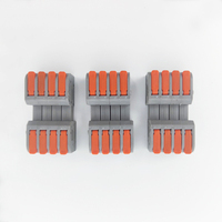 Connecteur rapide mini BNC mâle compact à 4 pôles, connecteur de fil universel, bornier à brancher pour applications électriques