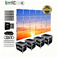 Écran LED publicitaire intérieur/extérieur P2.9 P3.91 P4 P5, panneau mural vidéo LED 500x500mm, location de scène, toile de fond, Pantalla LED
