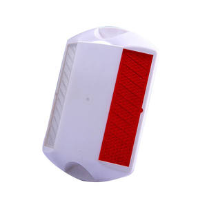 علامات عاكسة دائرية للرصيف بطول 3 أمتار، عيون القطط العاكسة، علامات زجاجية وألومنيوم، مسامير بلاستيكية عاكسة للطرق - Product Image 5