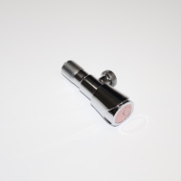 Vanne d'angle en acier inoxydable de conception populaire raccord de salle de bain filetage mâle accessoires de robinet de vanne d'angle