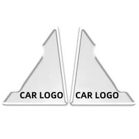 Protection d'angle de porte de voiture en silicone transparente, universelle, anti-rayures, à usage unique, avec logo personnalisé, motif dessin animé, 2 pièces, autocollante pour l'extérieur