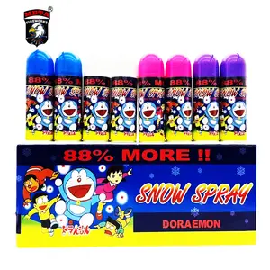 Party Streamer and Confetti Doraemon com spray de neve docasamento Snow Spray Sprey docasamentoDoraemon snow spray