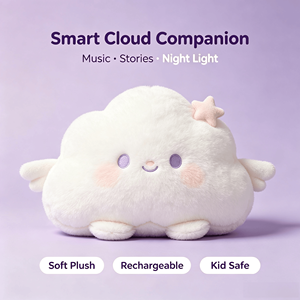 Juguetes de Peluche Inteligentes con Diseño de Nube Musical, Personalizados con Logotipo a Color, Económicos y Lindos, <span class=keywords><strong>para</strong></span> Niños, Fiestas, Cumpleaños y Regalos - Product Image 1