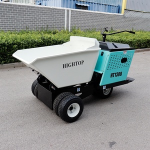 Exportation vers la Russie : Camion benne hydraulique HT1300, mini-benne agricole pour le transport d'aliments, camion benne à pneus - Product Image 1