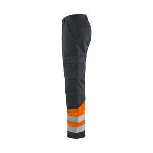 BLAKLADER - 156418119653D96 Pantalon haute visibilité Gris moyen/Orange-EAN 7330509746820 HI-VIS WORKWEAR - Product Image 5