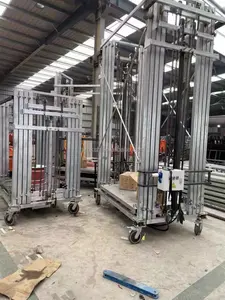 Customized Automatic Hydraulic Lifting Scaffolding 1000kg 4 6 8m Raised Lift Work Platforms For Construction