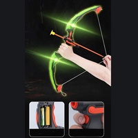 Ensemble de jouets de tir à l'arc arc et flèche pour enfants jeu de cible de tir de flèche d'aspiration avec arc classique en plastique léger et flèche