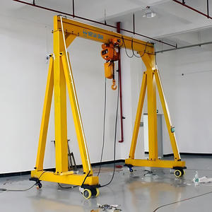 Gru a Portale <span class=keywords><strong>Mobile</strong></span> Universale da 5 Tonnellate con Portata di 15m, Paranco Elettrico su Pneumatici - Product Image 5