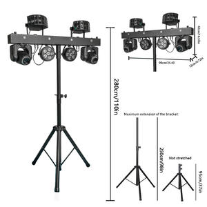 Vente directe usine : Projecteur portable à tête mobile LED RGBW, faisceau, Derby, Par, Spot, Stroboscope, effet 5-en-1, pour bar, boîte de nuit, KTV, DJ - Product Image 4