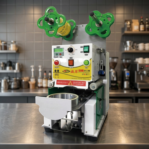 Jiuzhou <b>Automatic</b> High-Speed Sealing <b>Machine</b> ET-899S-1 for Bubble Tea Plastic/Paper Cups-Best Taiwan Beverage Supplier - Product Image 2