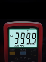 Multimeter Digital Unilide UT136B+ Presisi Tinggi Tiga Setengah Posisi Akurat Layar Digital Anti-Bakar untuk Rumah Tangga