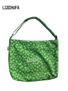 Retro Floral Bulk Soft Cotton Floral Single Shoulder <b>Bag</b> Large Capacity <b>Bag</b> Commuting Handbag and Portable <b>Bags</b> - Product Image 6
