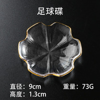 Soucoupe à thé ronde isolante en verre de style japonais, accessoire créatif pour service à thé Kung Fu, support de tasse, soucoupe à thé Phnom Penh