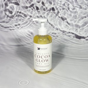 Private Label Skincare Set Custom Daily <strong>Moisturising</strong> Cocoa Butter <strong>Men</strong> Women Easy Glow Skin Brightening <strong>Body</strong> Lotion - Product Image 4