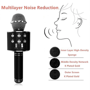 High Quality Home Magic Sing Controllable Led Lights Mini Mixer for Home Party Ktv Music Singing Playing - Product Image 3