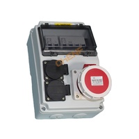 Boîte de distribution d'alimentation industrielle étanche personnalisée CHENF, boîte de jonction extérieure en plastique avec protection par disjoncteur