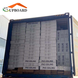 Hiện đại nổi Ốp PVC Trần bảng điều khiển chống cháy và chống ẩm tường Bảng điều khiển cho khách sạn và nhà hàng ứng dụng - Product Image 6