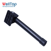 Nouveautés WELLTOP : Accessoires de quincaillerie pour meubles, pieds de meubles en plastique, pieds de canapé réglables, support rond pliable, pied de lit