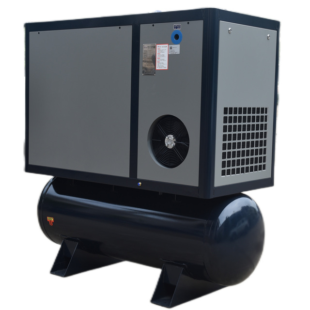 20hp Integrated 4-in-1 Compressor Build-in Dryer Filter Air Tank All in One Jaguar Brand Screw air Compressor