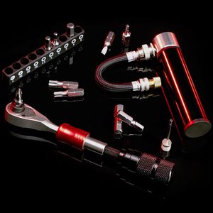 <span class=keywords><strong>Kit</strong></span> d'outils de réparation de vélo multifonction Portable Mini pompe embouts magnétiques vannes Presta/Schrader <span class=keywords><strong>vtt</strong></span> <span class=keywords><strong>Kit</strong></span> d'outils de réparation de cyclisme sur route - Product Image 2