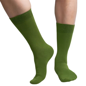 Bamboo Dress <b>Socks</b> for Men Women <b>Moisture</b> Absorbing Breathable Anti-Bacterial Eco-Friendly Casual Crew <b>Socks</b> with Body Logo - Product Image 6