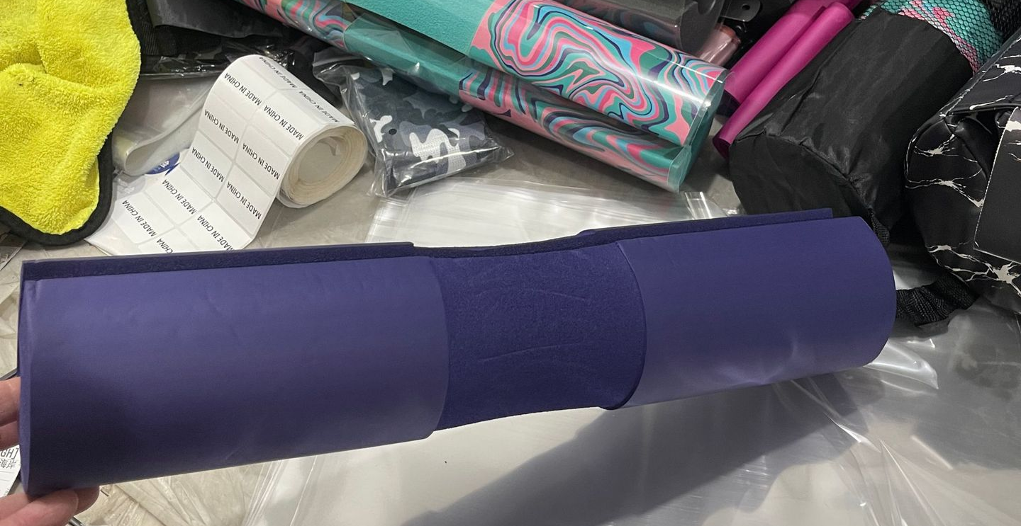 Deep purple with straps