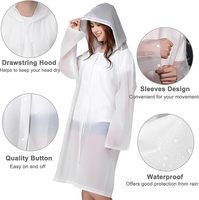 Imperméable personnalisé avec logo XL, imperméable en EVA pour l'extérieur, léger, respirant, portable, réutilisable, pour adultes, garçons et filles