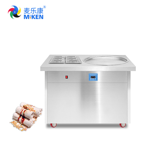Máquina de Helado <span class=keywords><strong>Frito</strong></span> Miken Dos Platos MK-PF1R-6C / Máquina de Helado <span class=keywords><strong>Frito</strong></span> / Máquina de Helado en Rollo - Product Image 1