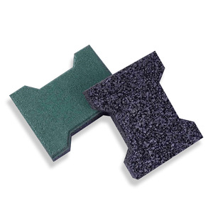 미끄럼 방지 개 뼈 말 안정적인 고무 포장기 정원용 야외 놀이터 고무 포장기 - Product Image 4