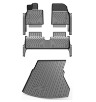 Tapis de sol 5D pour Byd Qin L DMI 2025 2026, tapis de coffre arrière étanche en TPE, coussin de protection pour dossier de siège, boîte de rangement avant