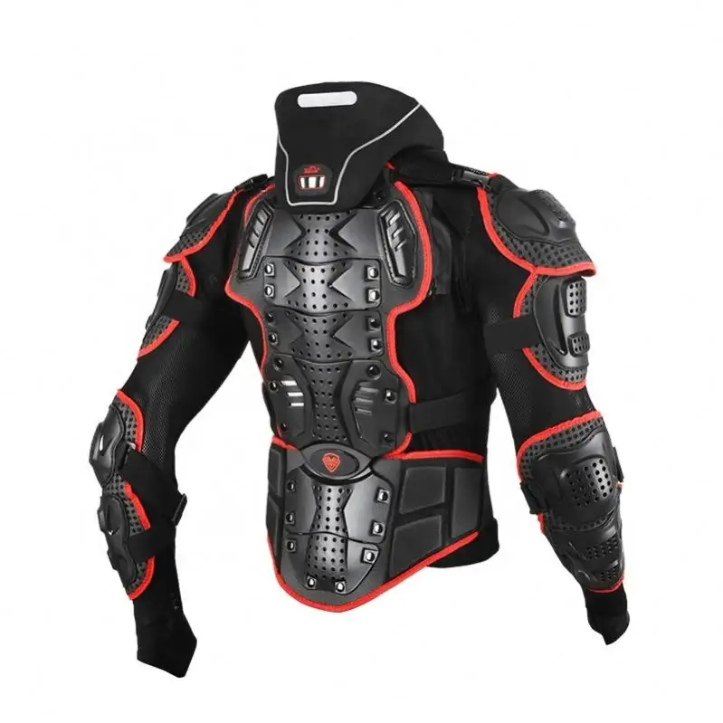 Bescherming Fietsen Gear Racing Jassen Motocross Body Guard Vest Met Nek Brace