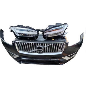 Para Volvo XC60 <span class=keywords><strong>XC90</strong></span> Ensamblaje Original Usado de Parachoques Delantero, Parrilla, Faro, Radiador Cromado y Ventilador - Product Image 4