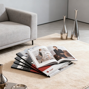 Holographic tập sách 24 trang A4/A5/A6 hoàn hảo ràng buộc mềm Bìa phim cán in kỹ thuật số 1000 bản sao - Product Image 2