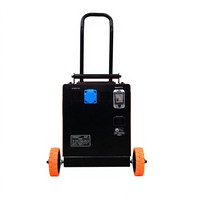 Alimentation portable robuste 5000W à onde sinusoïdale pure avec contrôleur MPPT pour chantiers de construction, camping et utilisation d'urgence