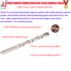 Hiệu suất cao nhất GSD loạt làm mát nội bộ baolifeng thương hiệu rắn <span class=keywords><strong>Carbide</strong></span> khoan <span class=keywords><strong>bit</strong></span> sử dụng cho chế biến hợp kim Titan - Product Image 4