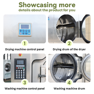 Lave-<span class=keywords><strong>linge</strong></span> et sèche-<span class=keywords><strong>linge</strong></span> industriels BLCC 50-150 kg, équipement de blanchisserie commercial, lave-<span class=keywords><strong>linge</strong></span> et sèche-<span class=keywords><strong>linge</strong></span> à chargement frontal - Product Image 4